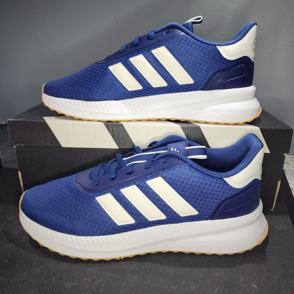 New Adidas X_PLRPATH Mens Sz 11.5 Dark Blue White Gum ID0469 Cloudfoam NWT